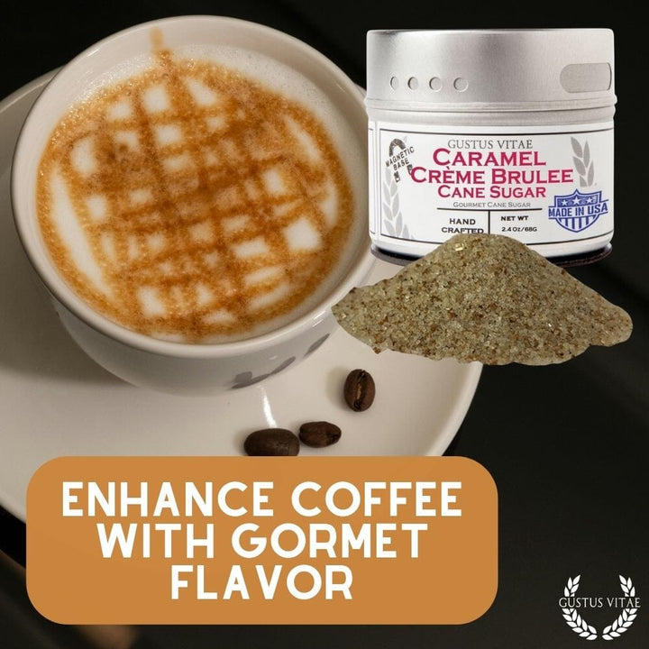 Caramel Crème Brûlée Cane Sugar