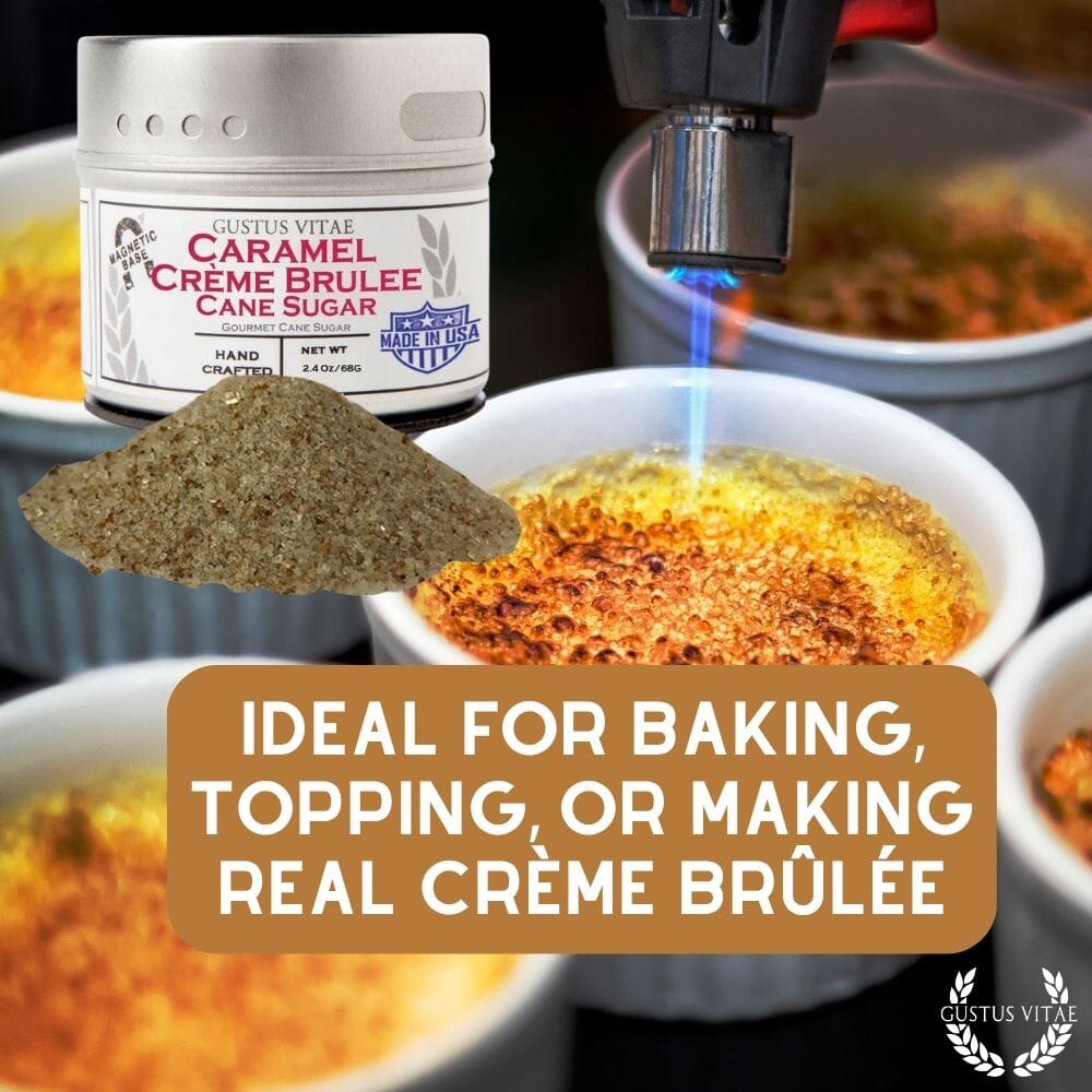Caramel Crème Brûlée Cane Sugar