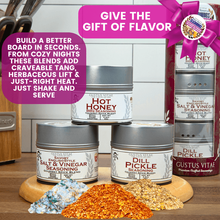 Charcuterie Board Blends: House Favorite Seasonings  | Gift Pack Set of 3