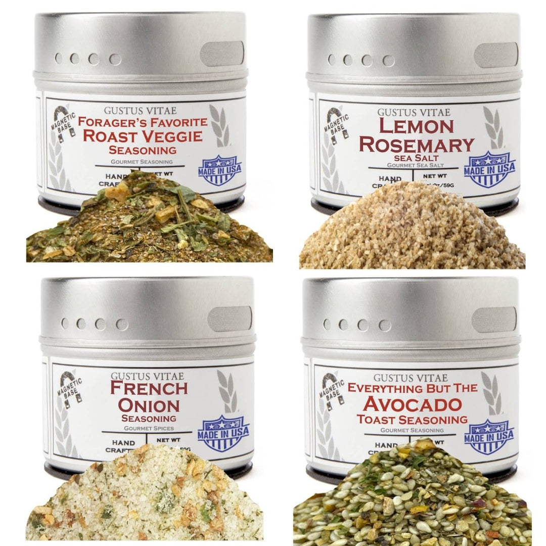 Chef's Secret Luxury Seasonings & Sea Salts Pack | Set of 4 - BBQRubs.com