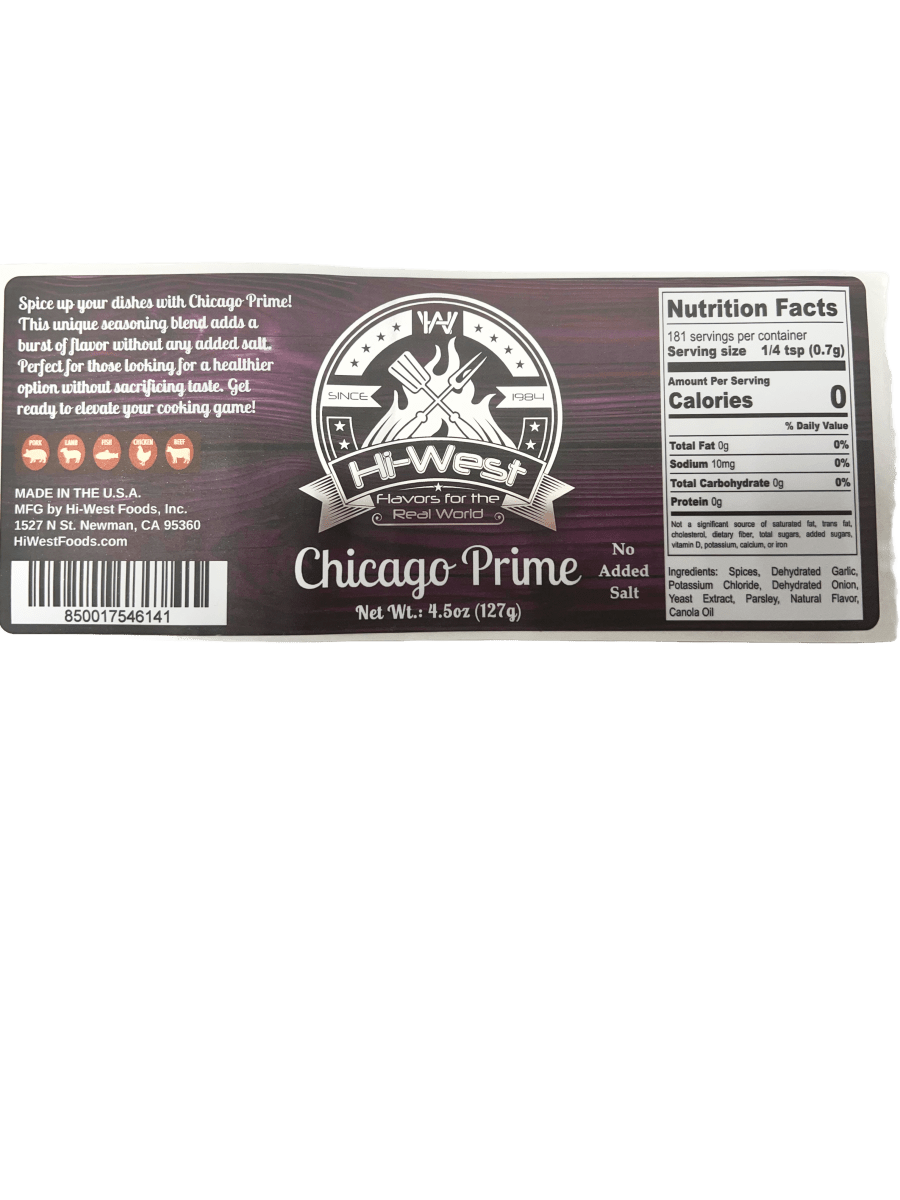 Chicago Prime Seasoning - BBQRubs.com