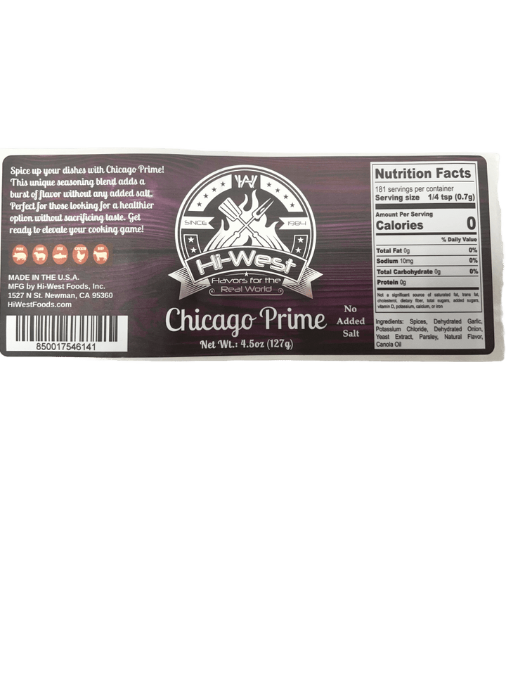 Chicago Prime Seasoning - BBQRubs.com