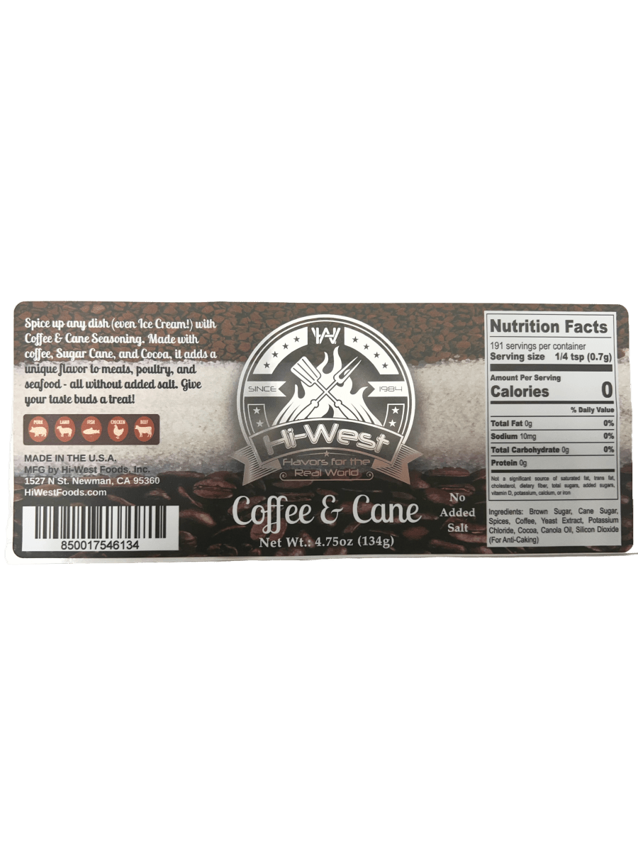 Coffee & Cane Seasoning - BBQRubs.com