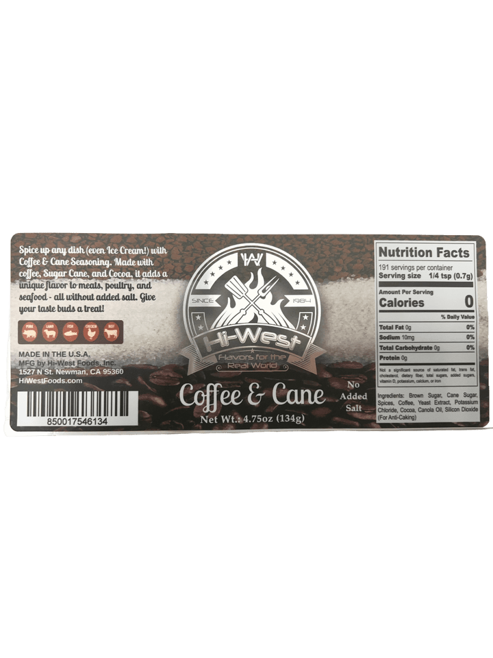 Coffee & Cane Seasoning - BBQRubs.com
