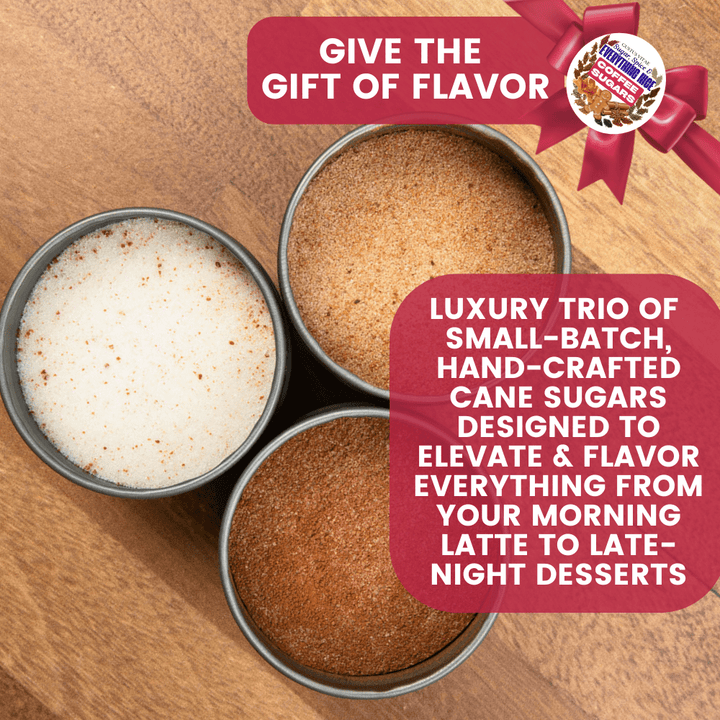 Coffee Sugars: Sugar, Spice & Everything Nice | Gift Pack Set of 3 - BBQRubs.com