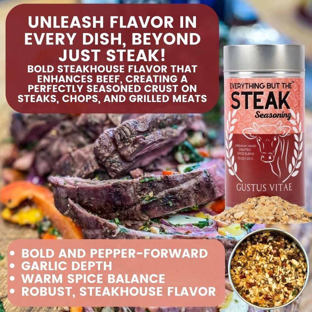 Complete Kitchen Seasonings Kit | Gourmet Everything Collection | Set of 8 XL Tins