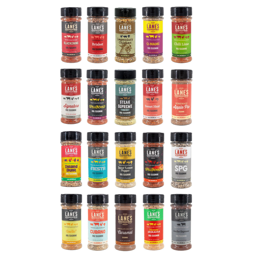 Lane's BBQ Complete Rub Set