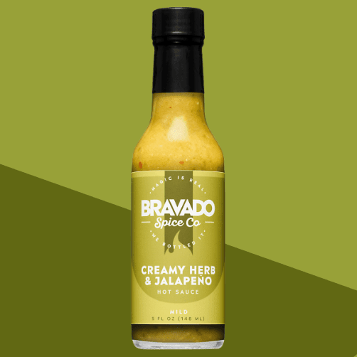 CREAMY HERB & JALAPEÑO HOT SAUCE - BBQRubs.com