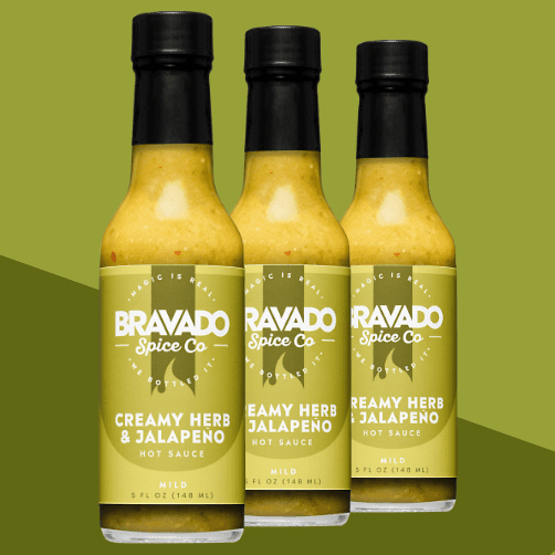 CREAMY HERB & JALAPEÑO HOT SAUCE - BBQRubs.com
