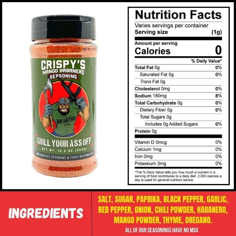 Crispy's Mango Habanero - BBQRubs.com