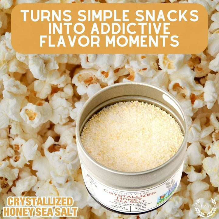 Crystallized Honey Sea Salt - BBQRubs.com