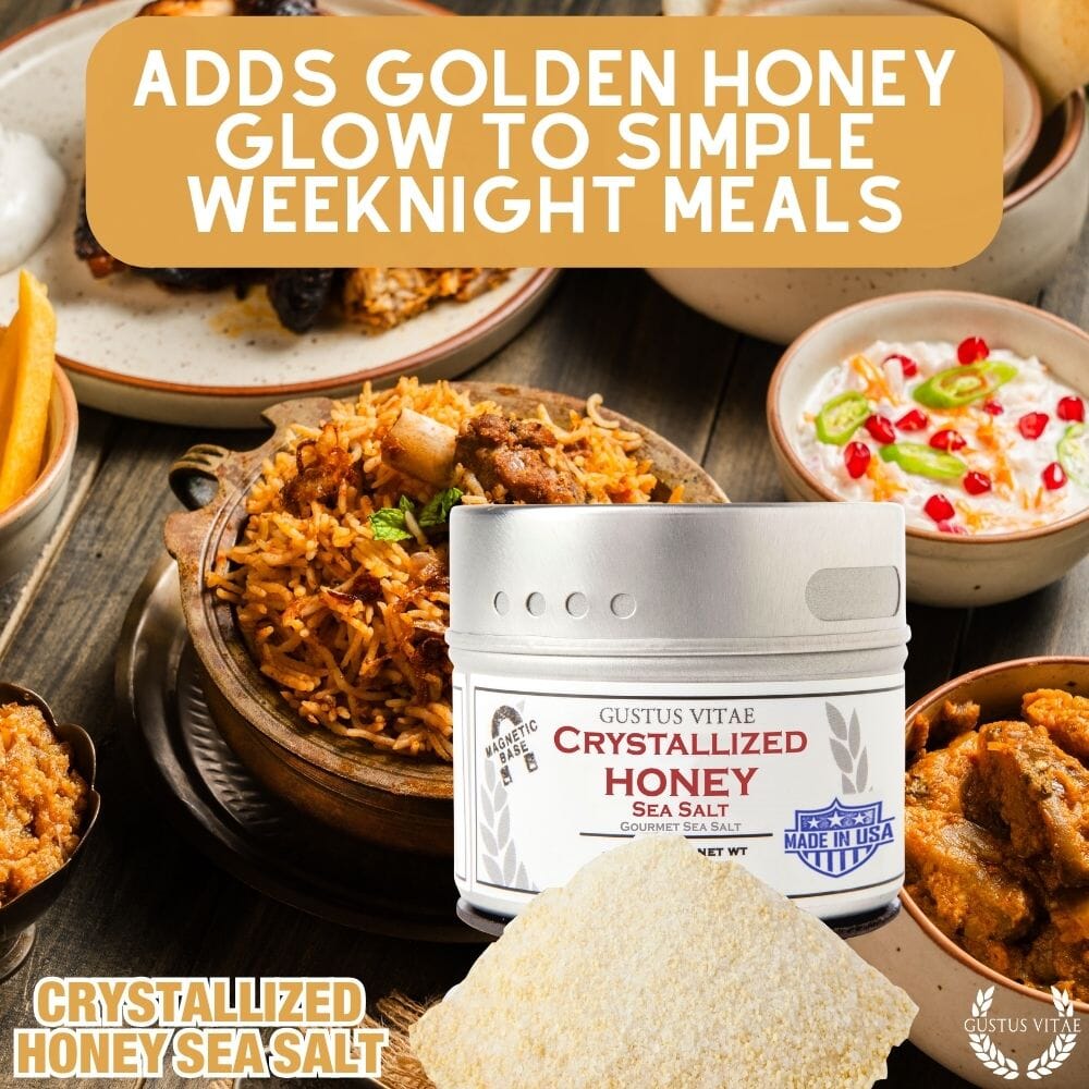 Crystallized Honey Sea Salt - BBQRubs.com