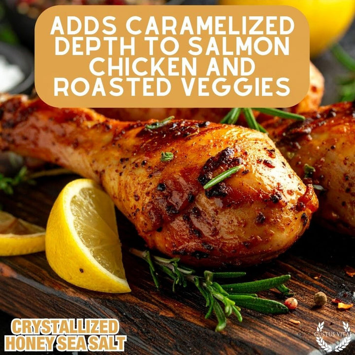 Crystallized Honey Sea Salt - BBQRubs.com