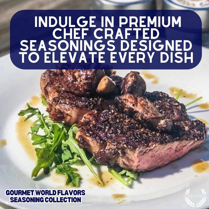 Cuisines of the World Gourmet Seasonings Collection - 6 Tins - BBQRubs.com