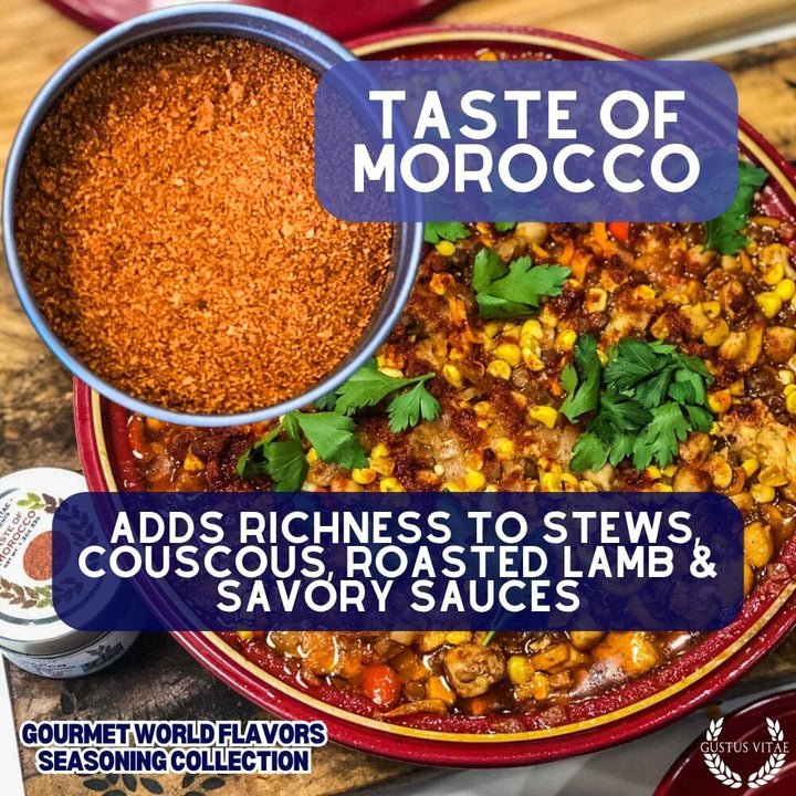 Cuisines of the World Gourmet Seasonings Collection - 6 Tins - BBQRubs.com