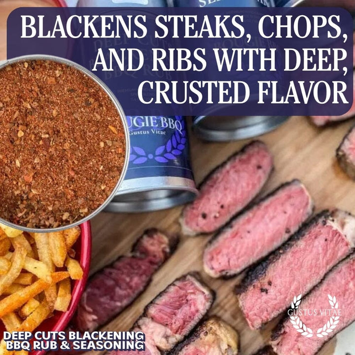 Deep Cuts Blackening BBQ Rub & Seasoning - BBQRubs.com