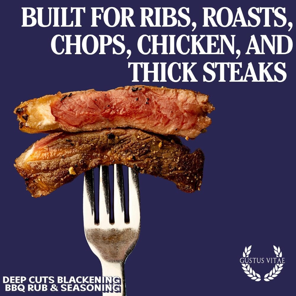 Deep Cuts Blackening BBQ Rub & Seasoning - BBQRubs.com