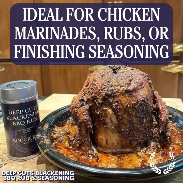 Deep Cuts Blackening BBQ Rub & Seasoning - BBQRubs.com