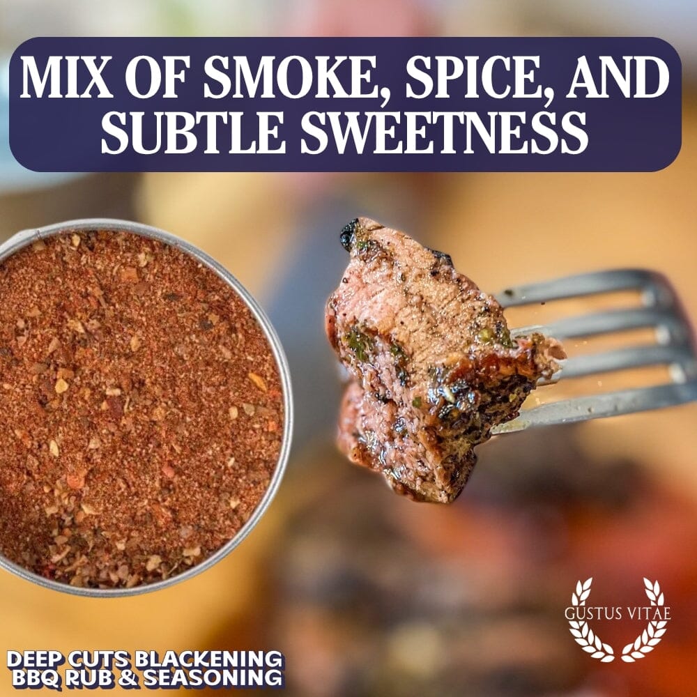 Deep Cuts Blackening BBQ Rub & Seasoning - BBQRubs.com