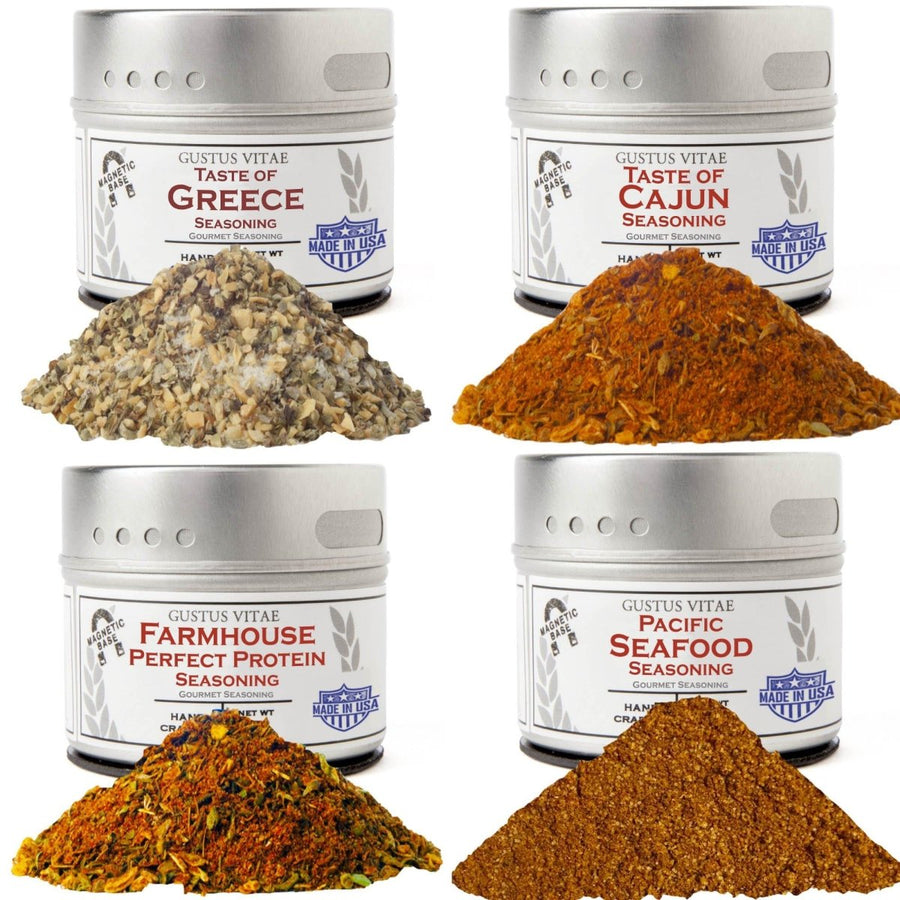 Deluxe Land & Sea Grilling Collection | Set of 4 - BBQRubs.com