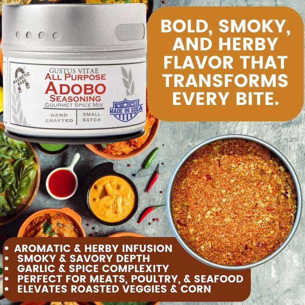Deluxe Meal Maker Seasonings | Transform Simple Plates into Signature Dishes | Set of 20
