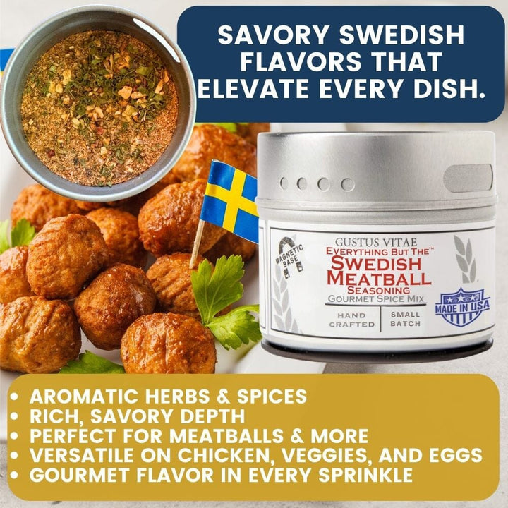 Deluxe Meal Maker Seasonings | Transform Simple Plates into Signature Dishes | Set of 20