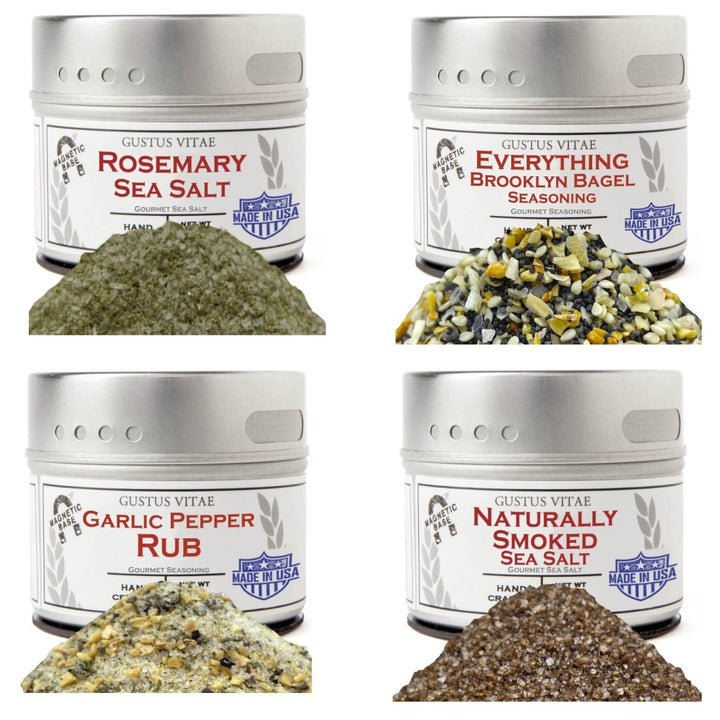 Essential Summer Spices & Sea Salts Pantry Upgrade | Set of 4 - BBQRubs.com