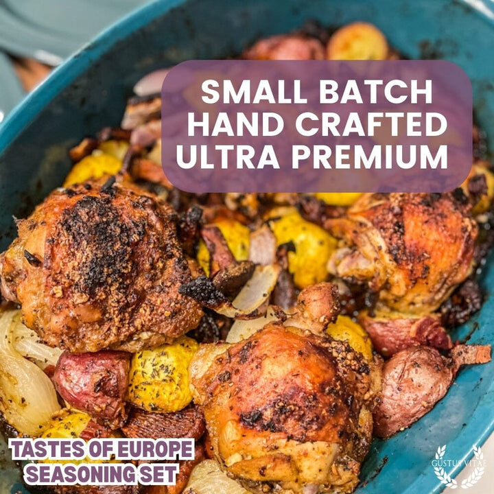 European Seasonings Gift Set - Tastes of Europe - Artisanal Spice Blends Six Pack - BBQRubs.com