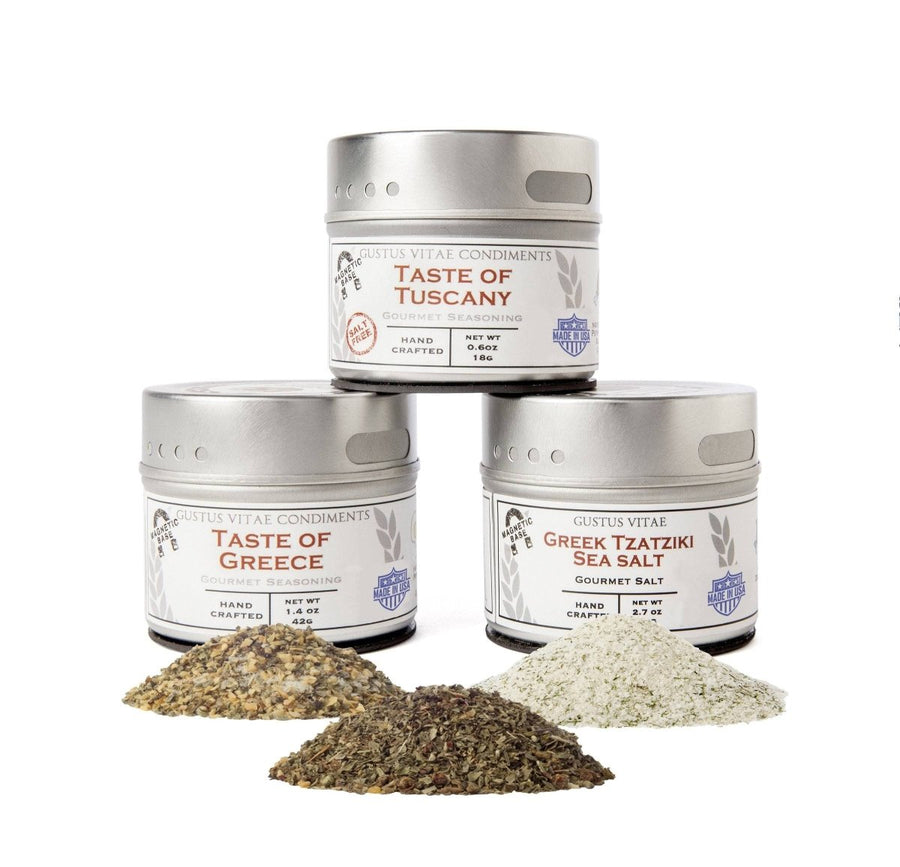 European Vacation Seasonings Collection - 3 Tins - BBQRubs.com