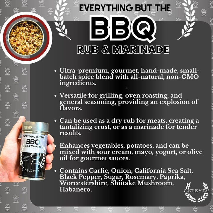 Everything But The BBQ Rub & Marinade - BBQRubs.com