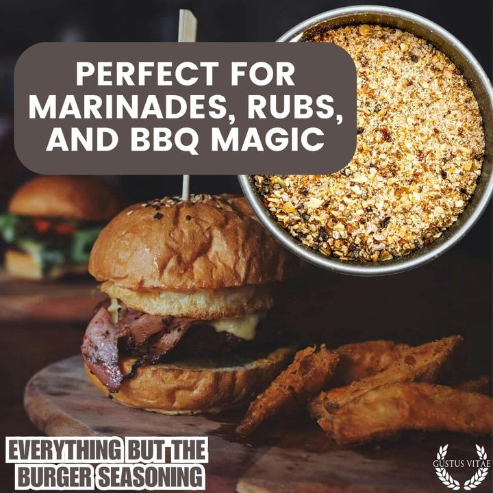 Everything But The Burger Seasoning | Gustus Vitae - BBQRubs.com