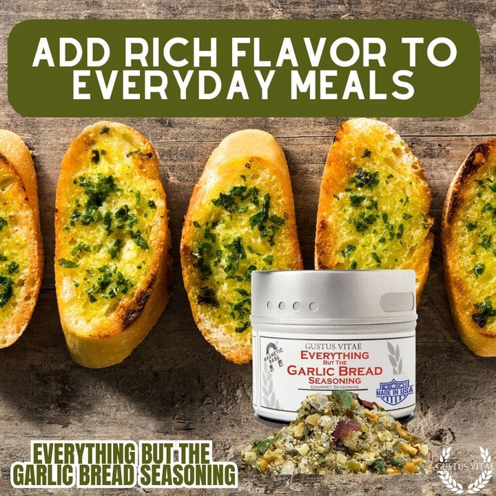 Everything But the Garlic Bread Seasoning | Gustus Vitae - BBQRubs.com