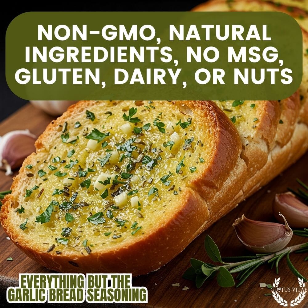 Everything But the Garlic Bread Seasoning | Gustus Vitae - BBQRubs.com