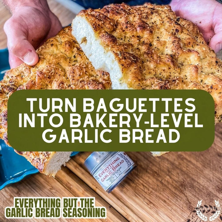 Everything But the Garlic Bread Seasoning | Gustus Vitae