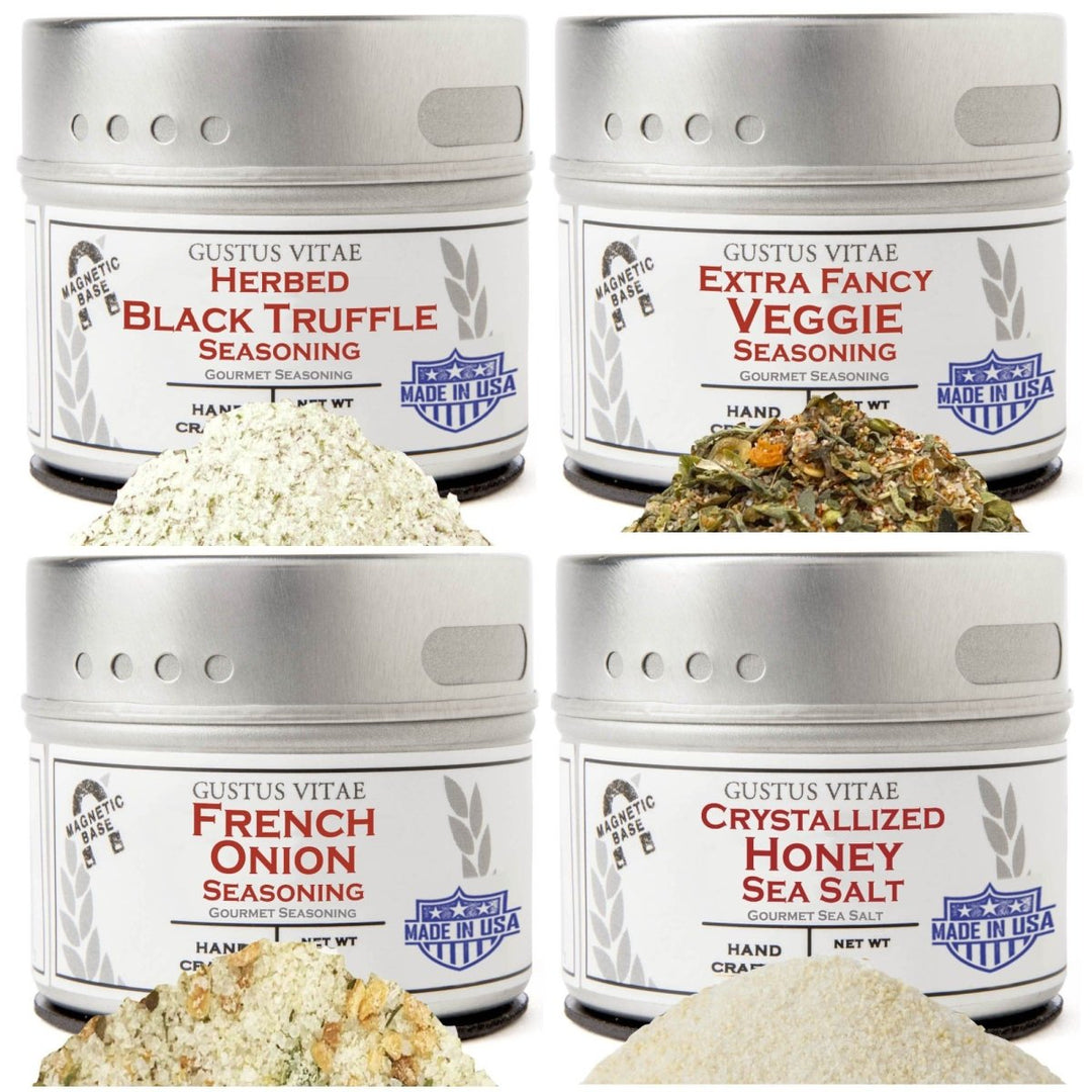 Extra Fancy Gourmet Seasonings & Salts Collection | Set of 4 - BBQRubs.com