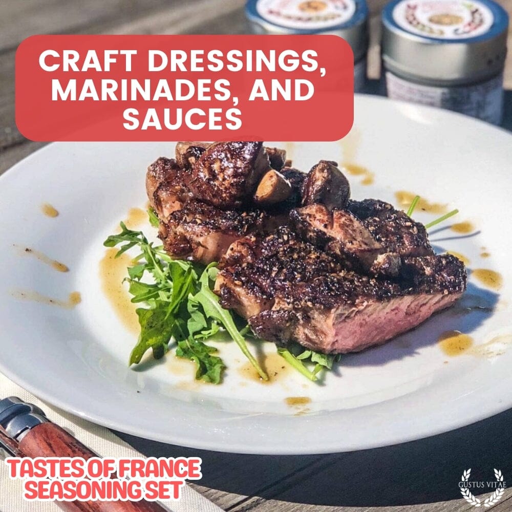 French Seasoning Gift Set - Tastes of France - Artisanal Spice Blends Six Pack - BBQRubs.com