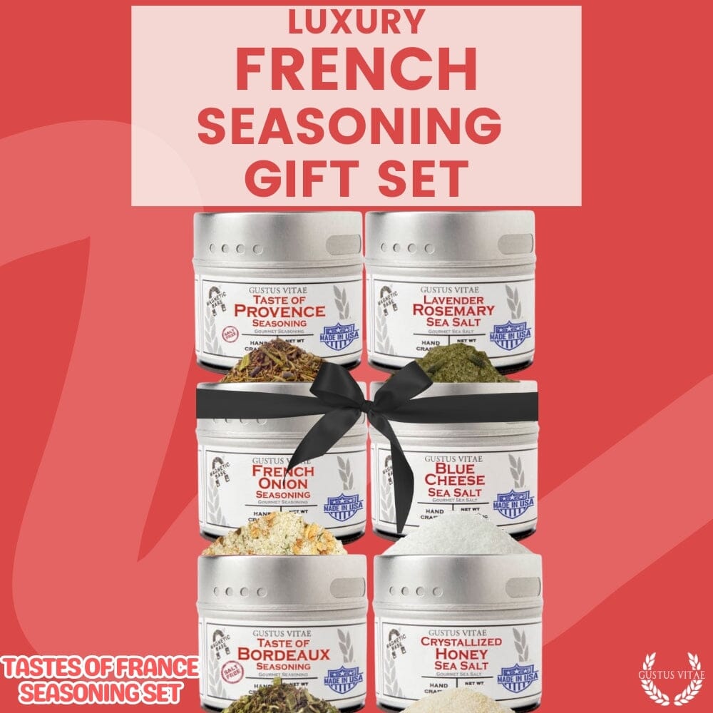 French Seasoning Gift Set - Tastes of France - Artisanal Spice Blends Six Pack - BBQRubs.com
