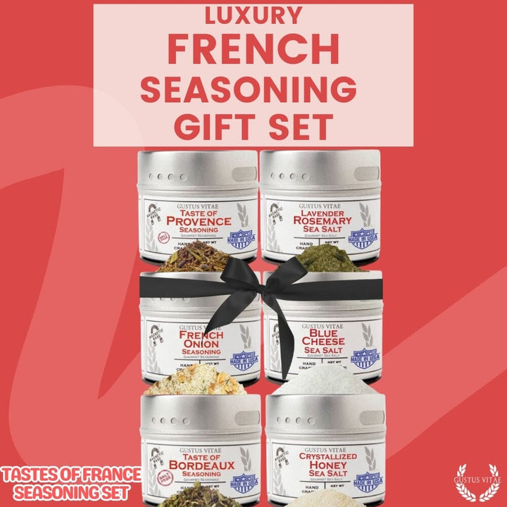 French Seasoning Gift Set - Tastes of France - Artisanal Spice Blends Six Pack - BBQRubs.com