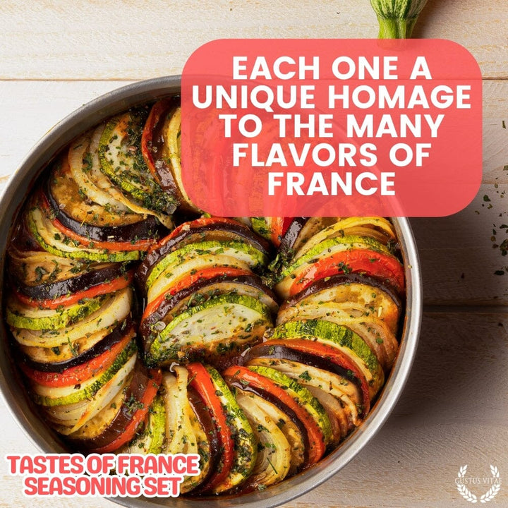 French Seasoning Gift Set - Tastes of France - Artisanal Spice Blends Six Pack - BBQRubs.com
