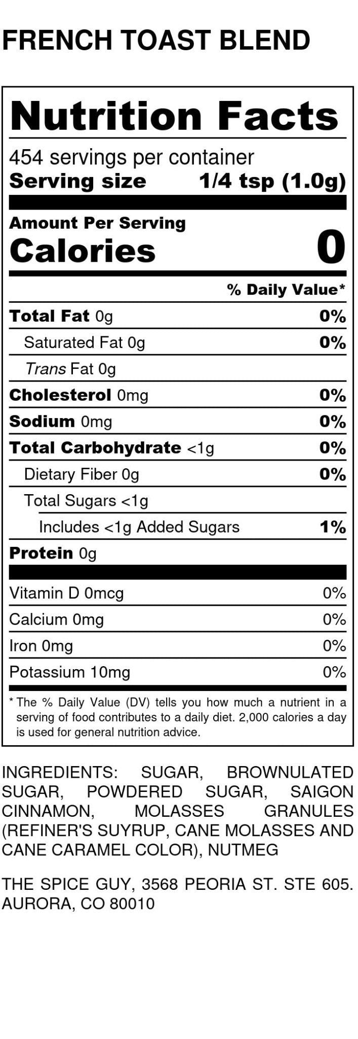 French Toast Blend