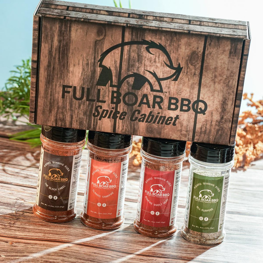 Full Boar Award Winning BBQ Rub Gift Set - BBQRubs.com