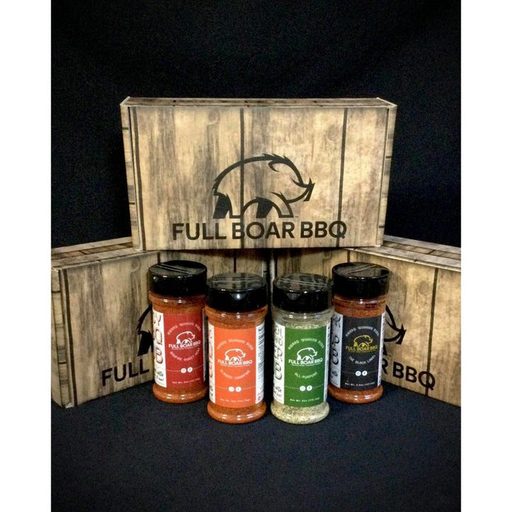 Full Boar Award Winning BBQ Rub Gift Set - BBQRubs.com