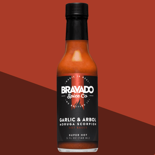 GARLIC & ÁRBOL MORUGA SCORPION HOT SAUCE - BBQRubs.com