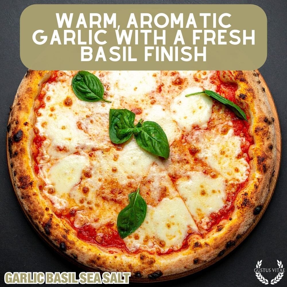 Garlic Basil Sea Salt - BBQRubs.com