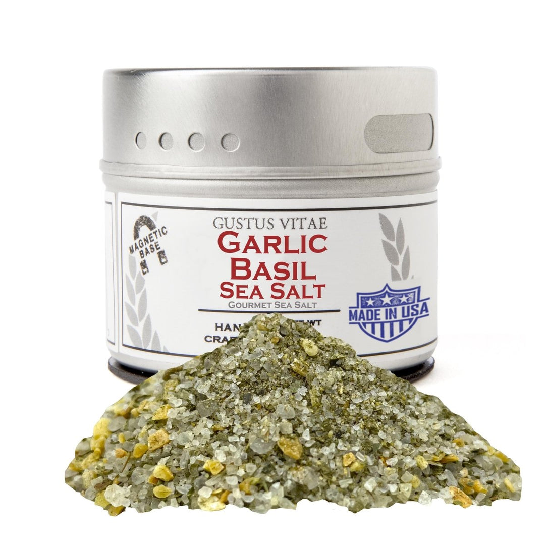 Garlic Basil Sea Salt - BBQRubs.com