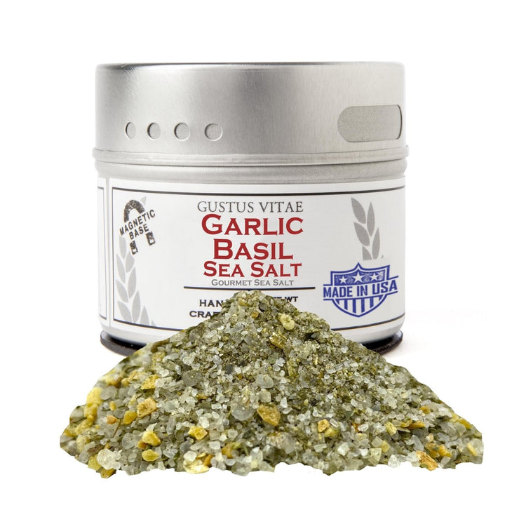 Garlic Basil Sea Salt - BBQRubs.com