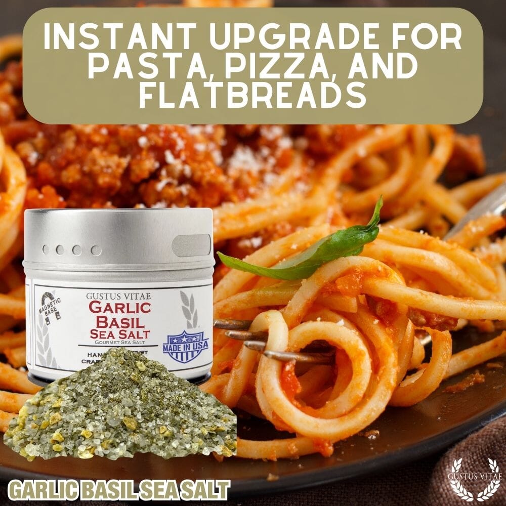 Garlic Basil Sea Salt - BBQRubs.com