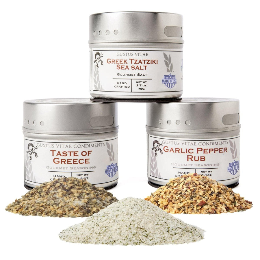 Garlic Lovers Collection - 3 Tins - BBQRubs.com
