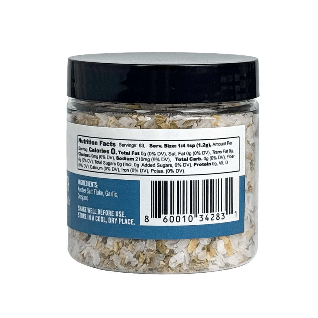 Garlic & Oregano Finishing Salt - BBQRubs.com