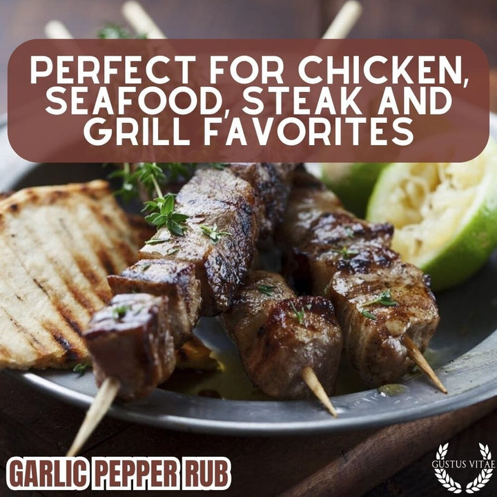 Garlic Pepper Rub - BBQRubs.com
